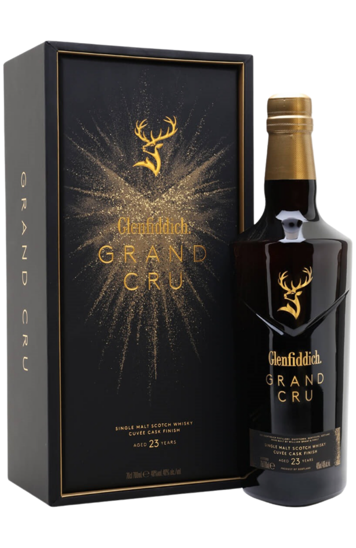 Glenfiddich 23 Years Grand Cru + GB 70cl – Spades Wine & Spirits