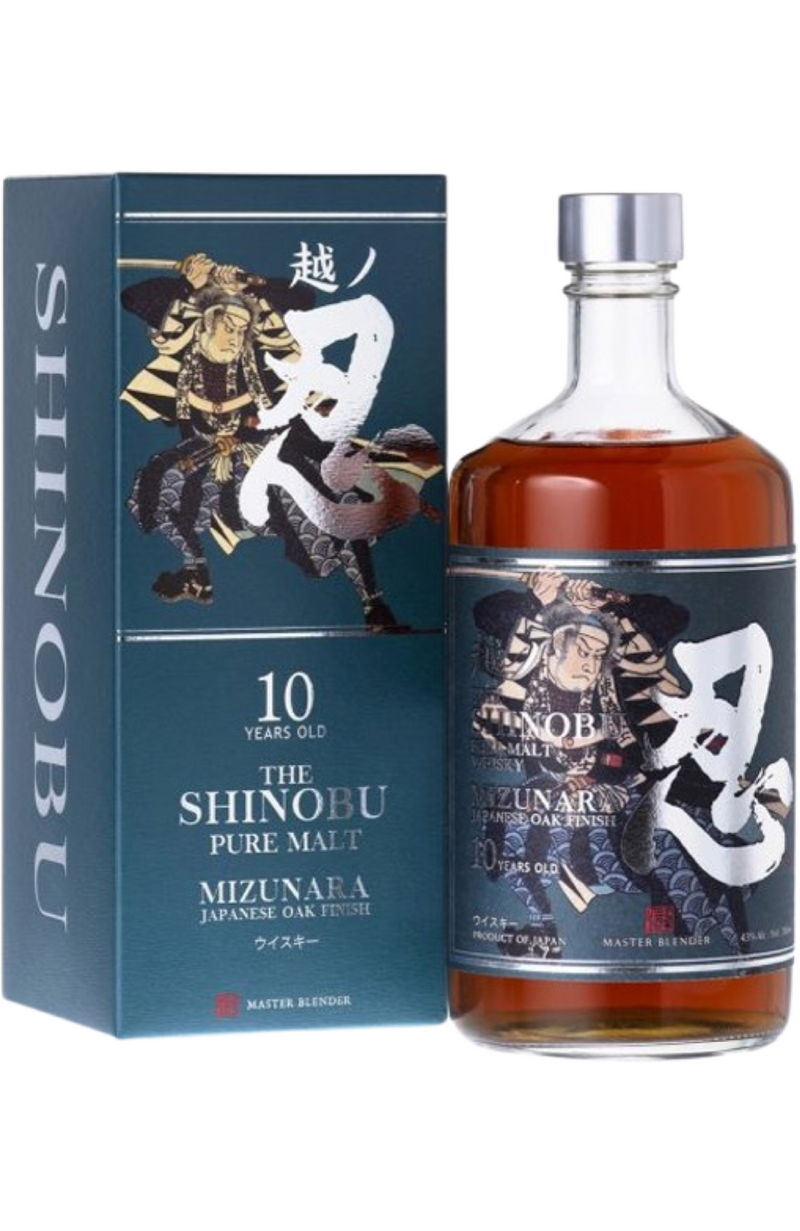 Shinobu 10 Years + GB 43% 70cl