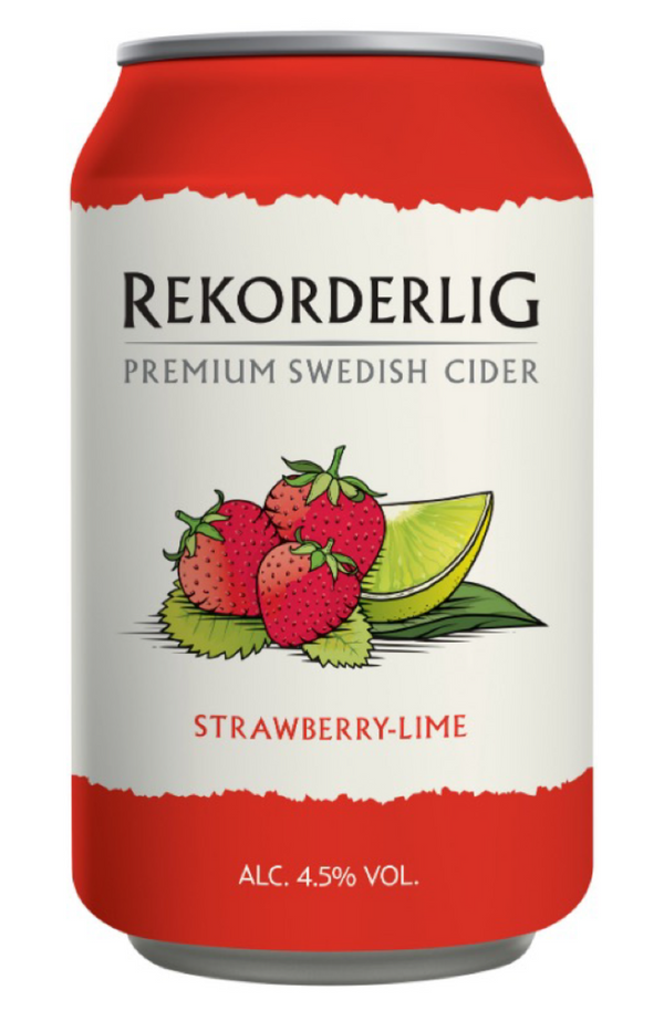 Rekorderlig Cider - Strawberry-Lime 33cl x 1 Can