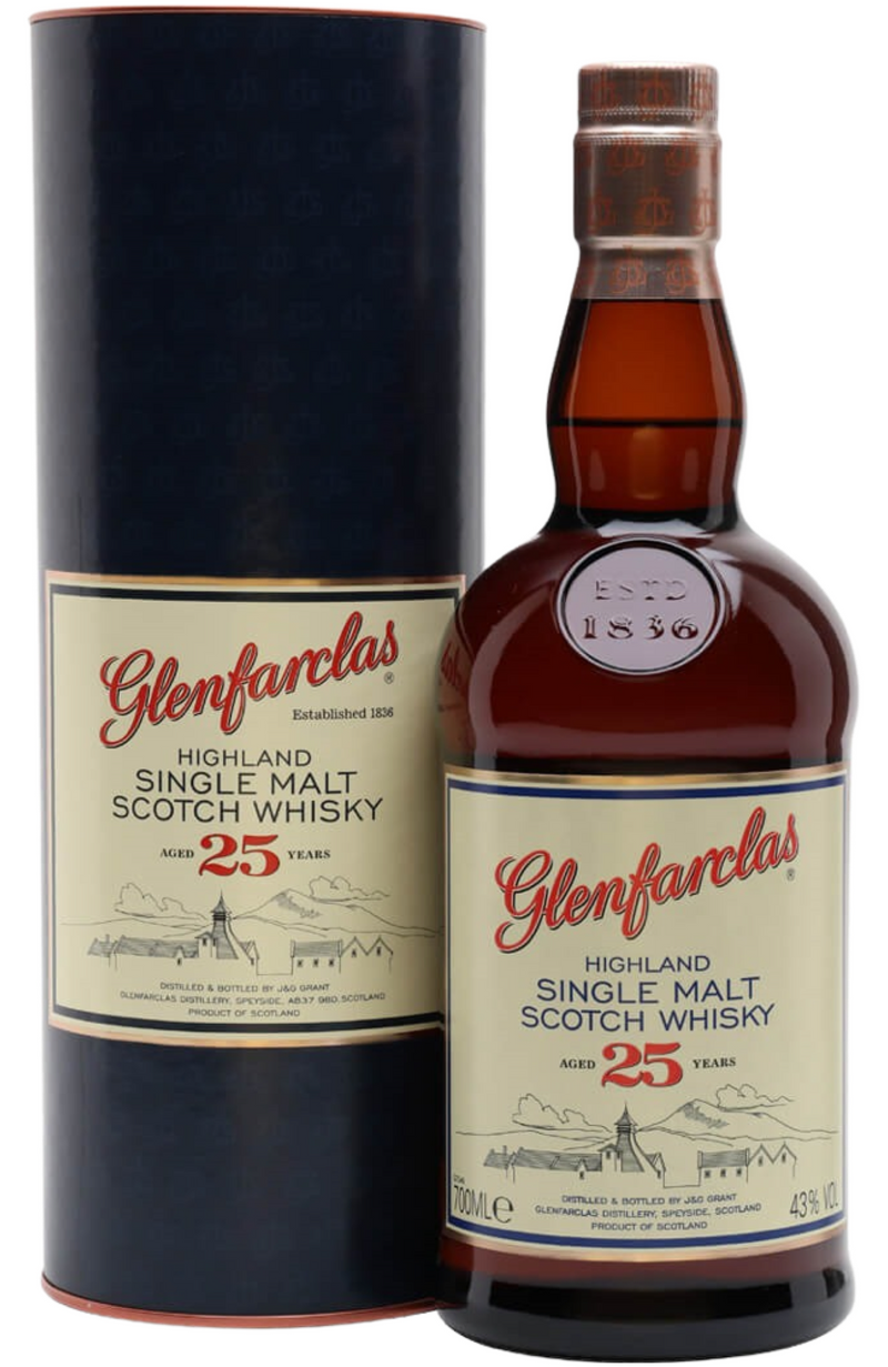 Glenfarclas 25 Year Old + GB 43% 70cl