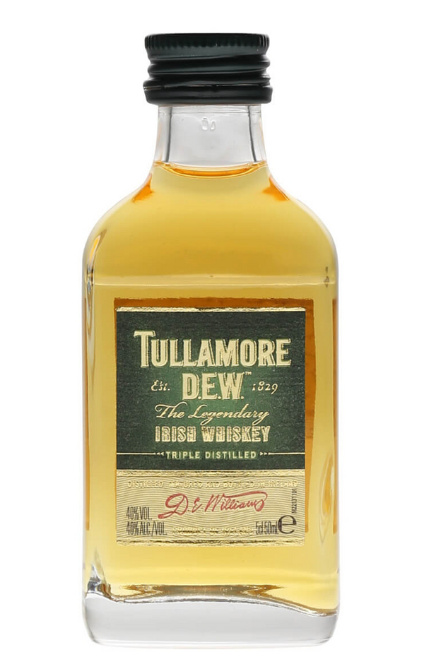 Irish Whisky & We Gozo Tullamore Malta deliver D.E.W. around Buy Miniature 5cl.