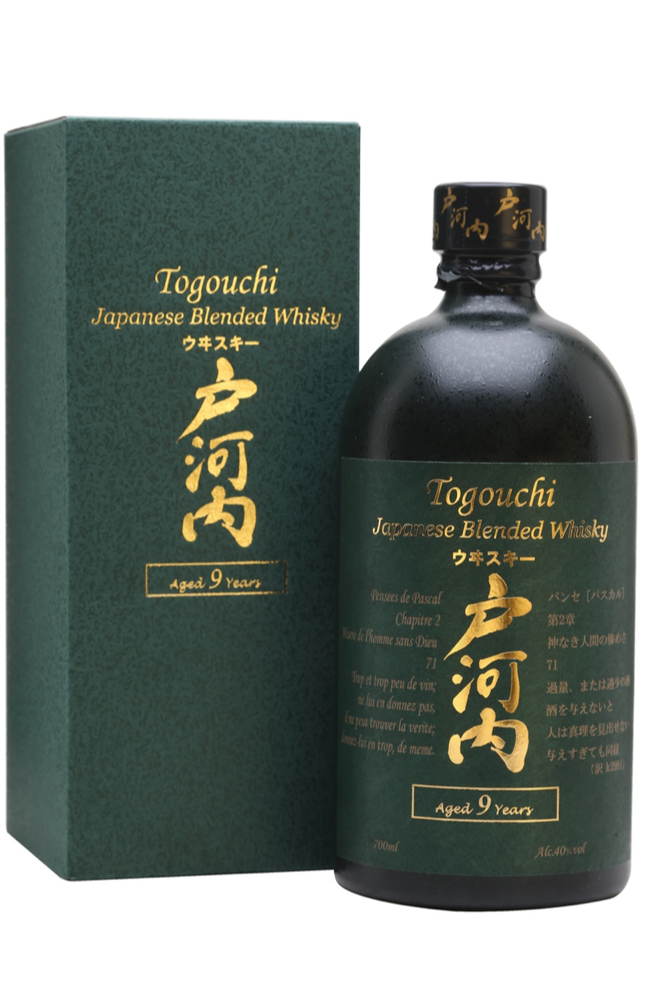 Togouchi 9 Year Old Japanese Blended Whisky | Buy Whisky Malta 