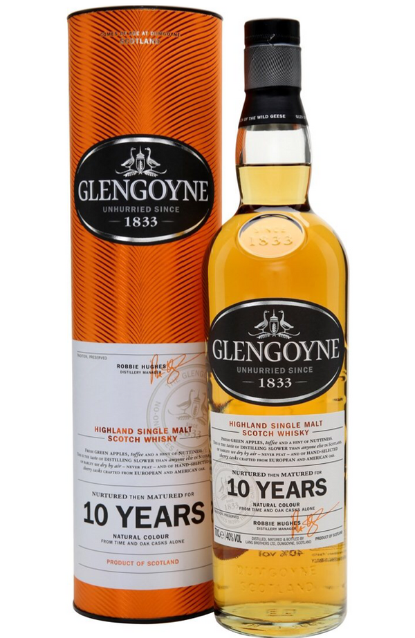 Glengoyne 10 Year Old Single Malt Whisky, 70cl 40% | Buy Whisky Malta