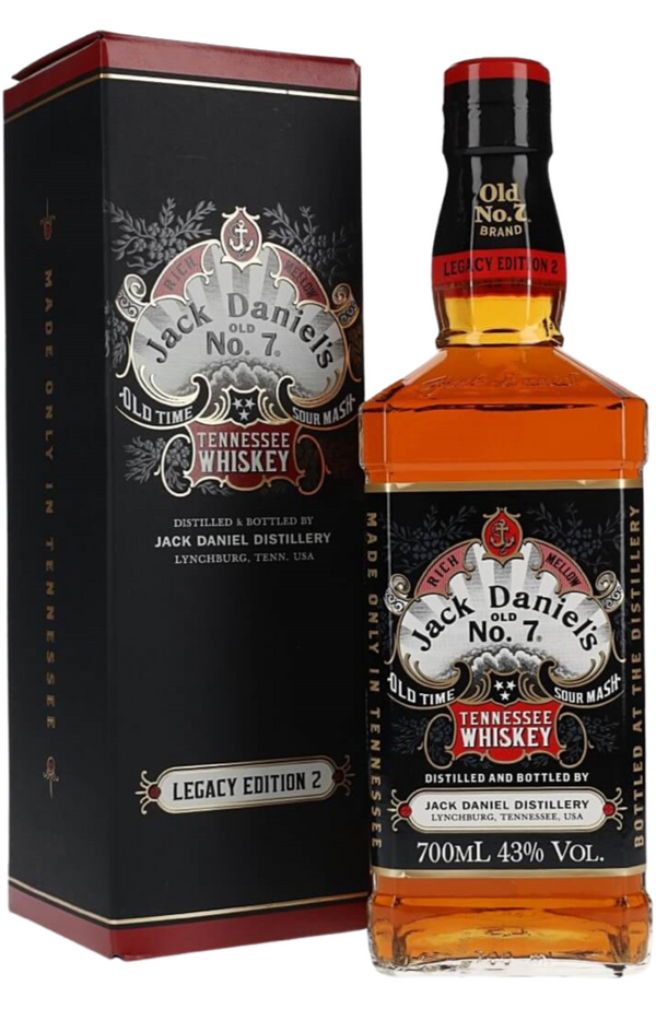 Jack Daniel's Legacy No.2 43% 1Ltr | Buy Whisky Malta 