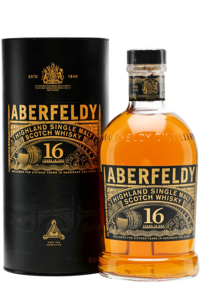 Aberfeldy 16 Years + GB 40% 70cl | Buy Whisky Malta 