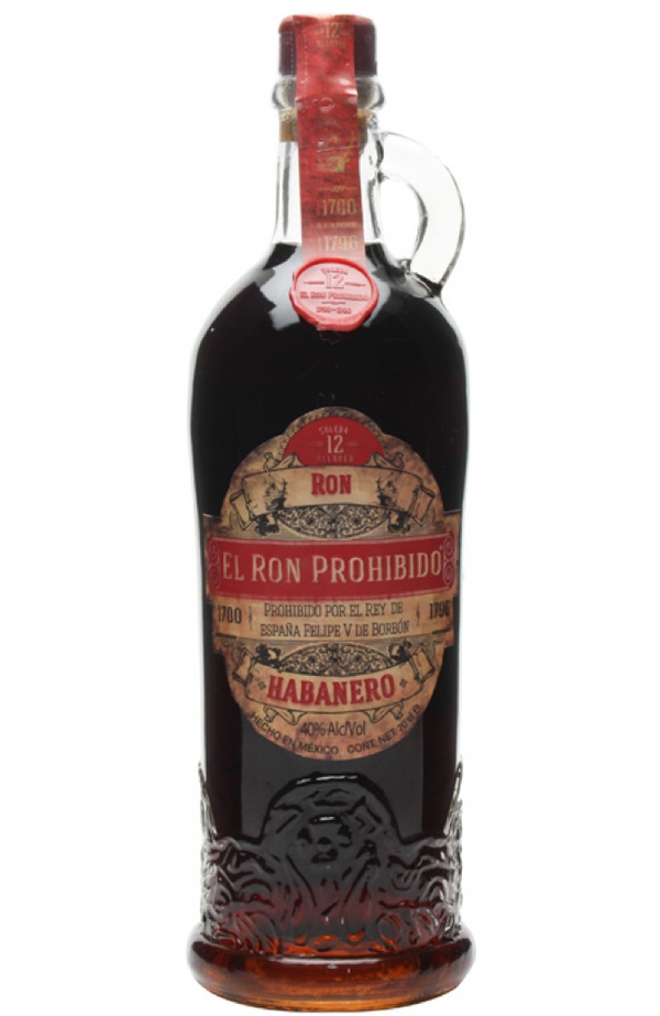 El Ron Prohibido Habanero Solera 12 70cl | Buy Rum Malta 