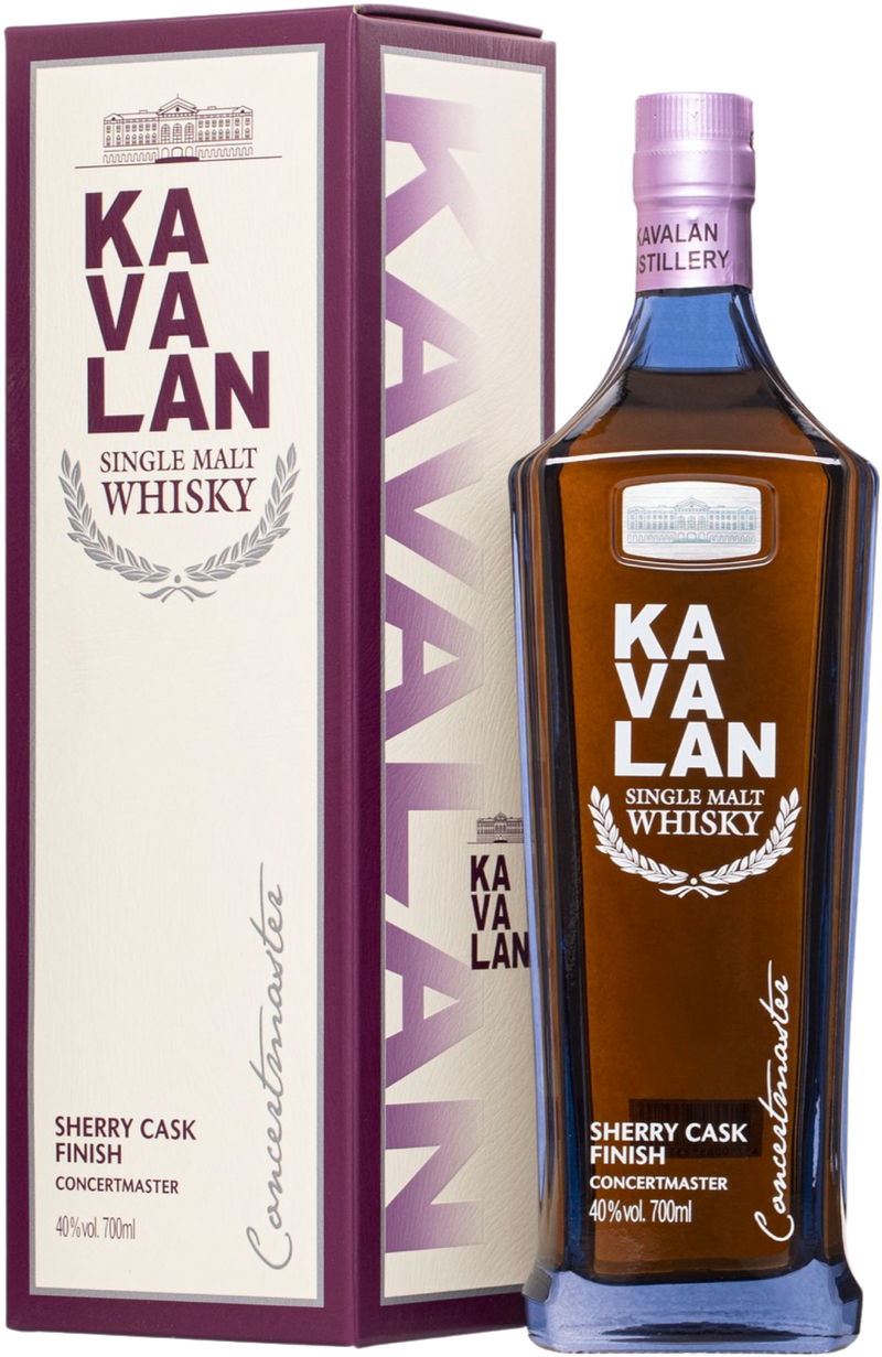 Kavalan Concertmaster Sherry Cask Finish + GB 40% 70cl