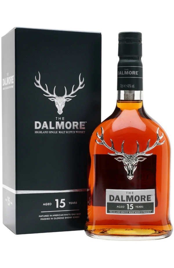Dalmore 15 Year Old Highland Single Malt Scotch Whisky Distillery Bottling 70cl / 40% | Buy Whisky Malta 