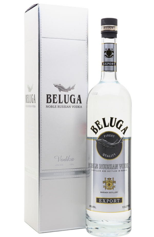 Beluga Noble (No Box) Magnum Russian Vodka 40% / 1.5Ltr