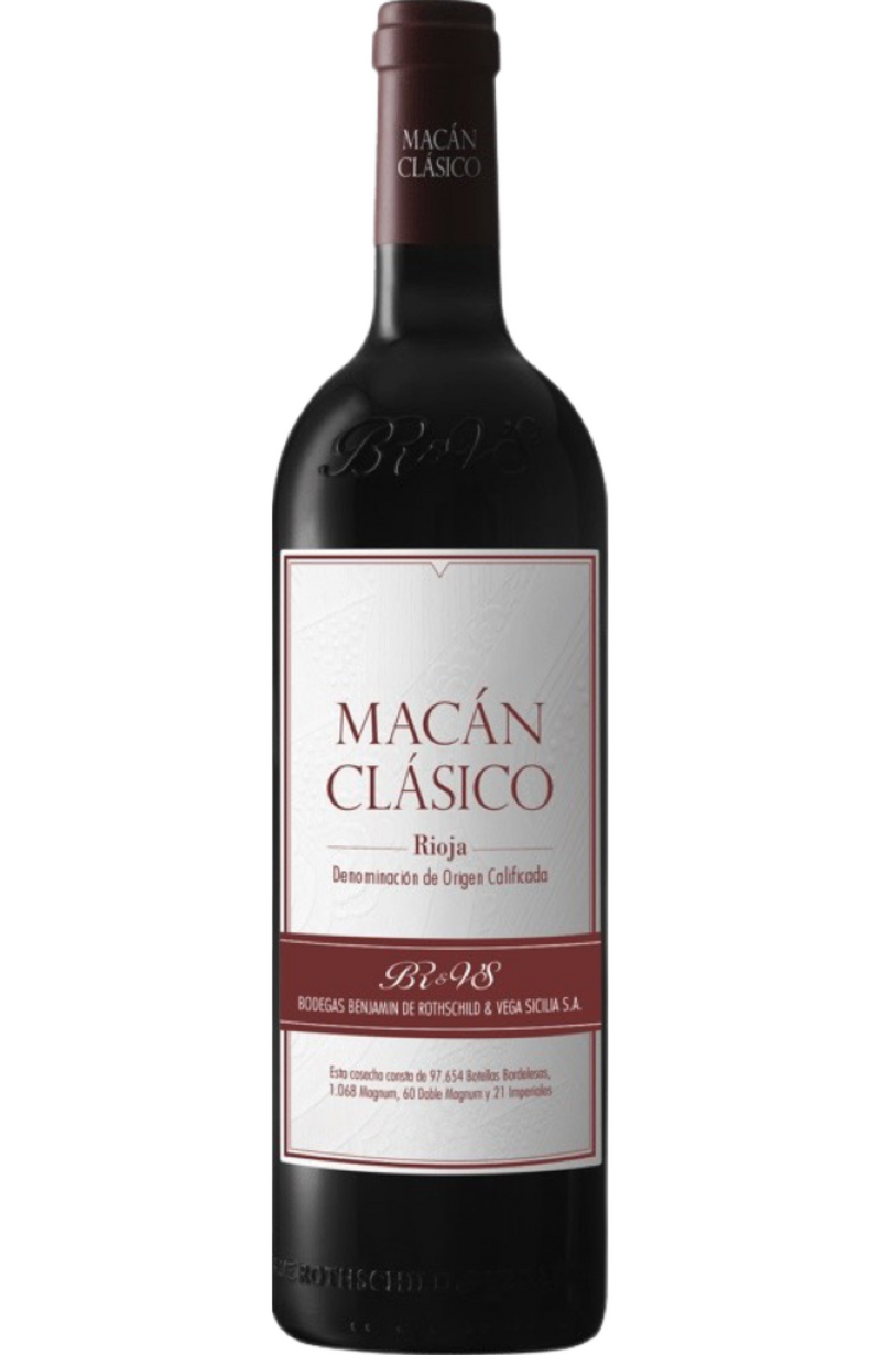 Benjamin de Rothschild - Vega Sicilia - Macan Clasico Rioja 14.5% 75cl