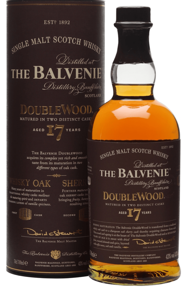 Balvenie 17 Year Old DoubleWood 70cl 43%  | Buy Whisky Malta 