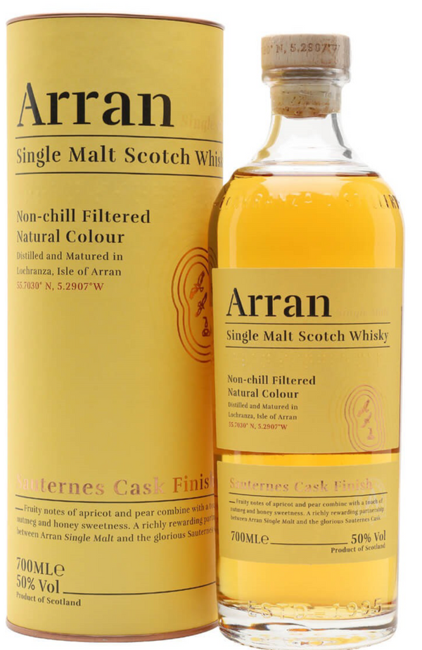 Arran Sauternes Cask Finish + GB 50% 70cl