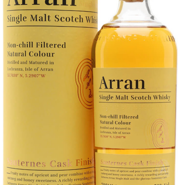 Arran Sauternes Cask Finish Scotch Whisky
