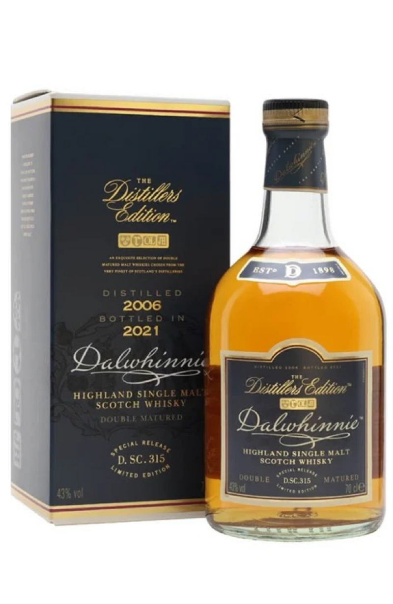 Dalwhinnie Distillers Edition 2006 - 2021 + GB 43% 70cl