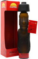 Pisco Capel Reservado Moai + GB 40% 70cl