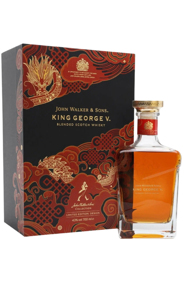 Johnnie Walker King George V CNY. Year of the Rabbit + GB 43% 70cl