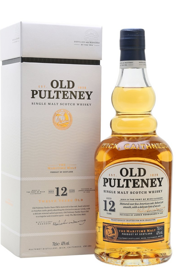 Old Pulteney 12 Years + GB 70cl 40% | Buy Whisky Malta 