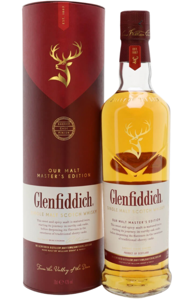 Glenfiddich Master's Edition + GB 43% 70cl