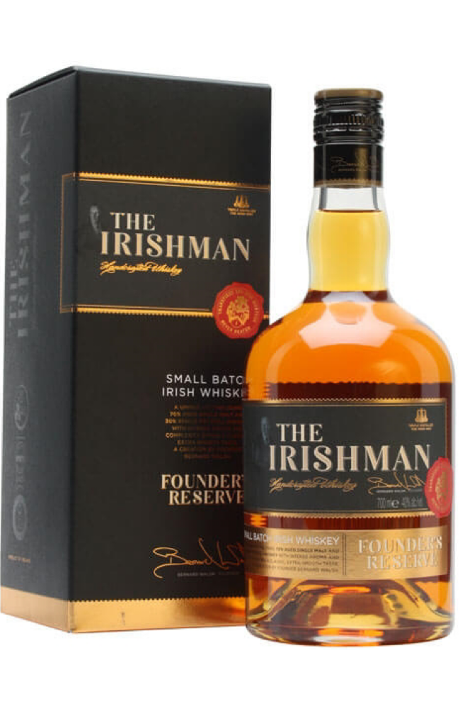 The Irishman Founder's Reserve 70cl 40% | Buy Whisky Malta 