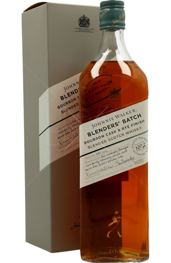 Johnnie Walker Blender’s Batch Bourbon Cask + GB 40% 1ltr