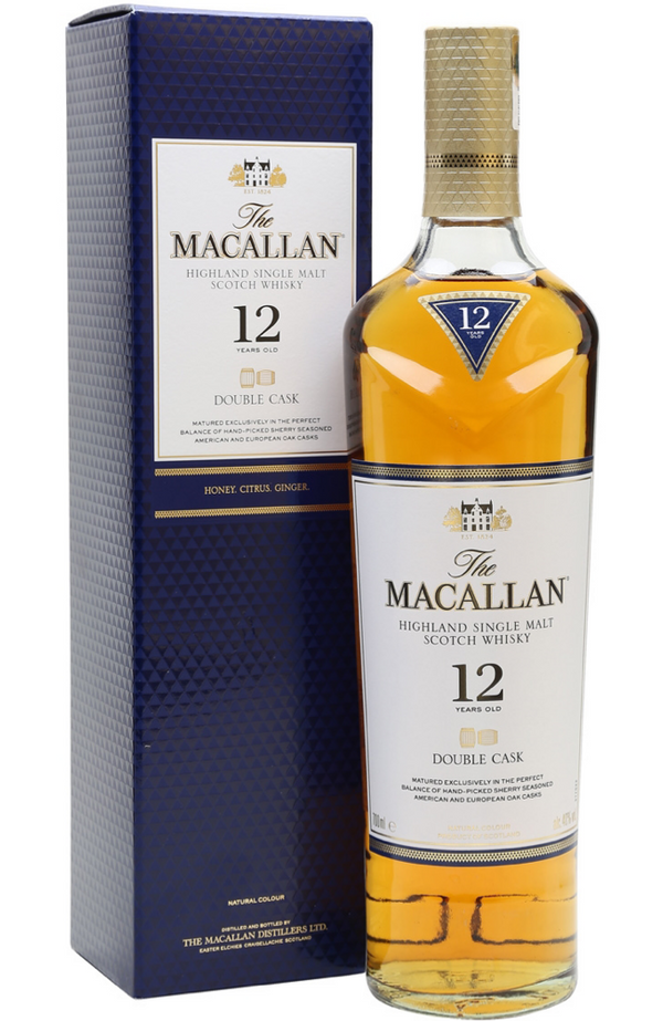 Macallan 12 Years Double Cask 70cl | Buy Whisky Malta 