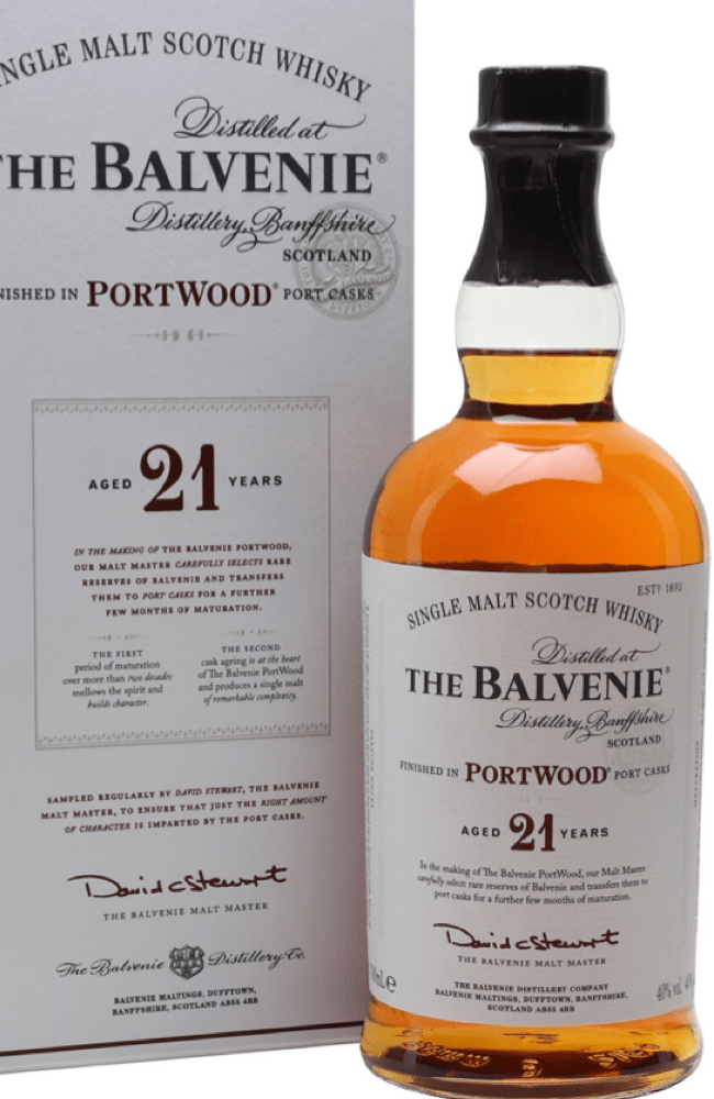 Balvenie 21 Year Old Port Wood 70cl / 40% - Spades Wines & Spirits | Buy Whisky Malta 