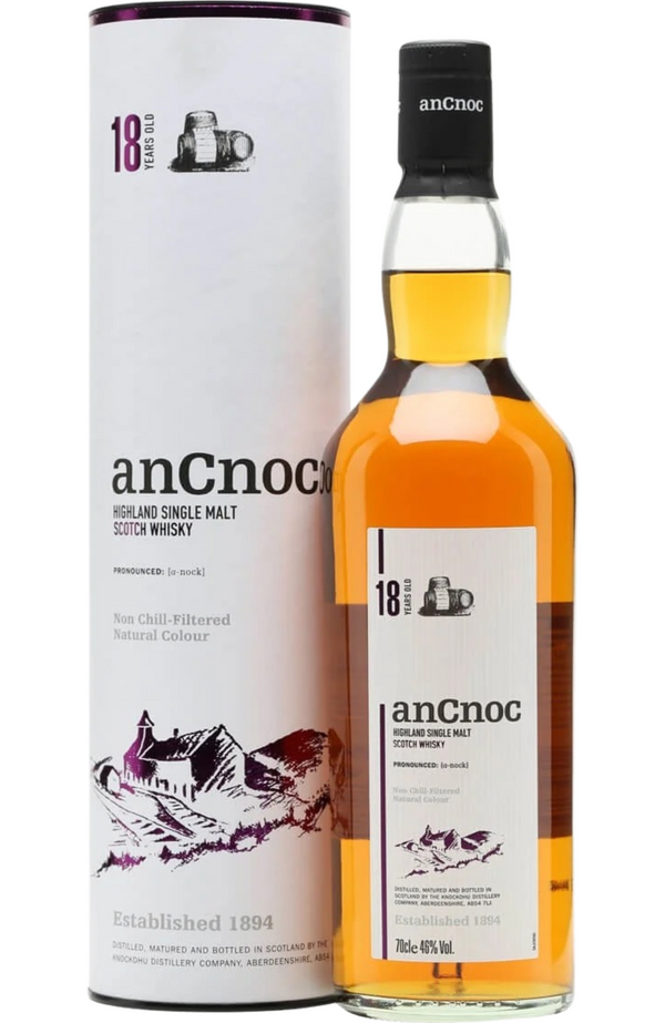 AnCnoc 18 Years + GB 46% 70cl