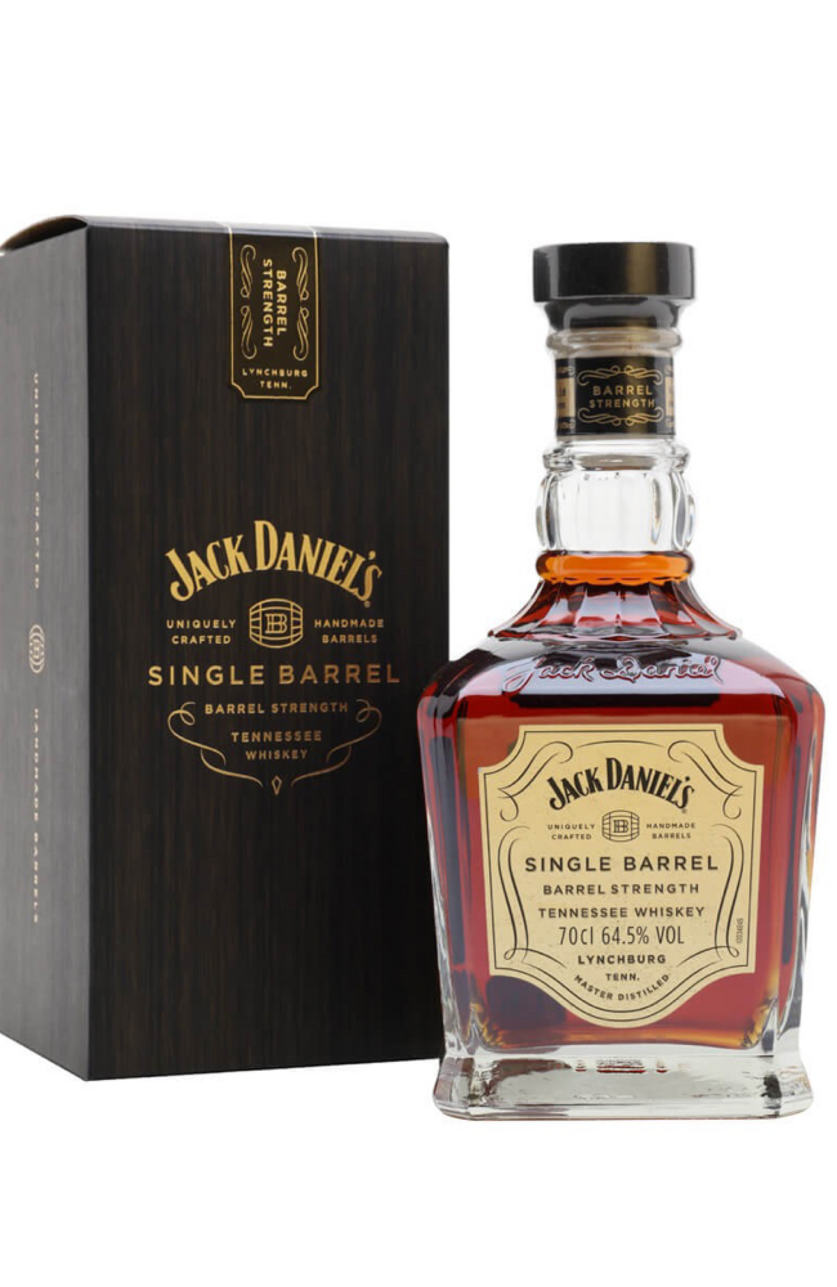 Jack Daniel's Single Barrel - Barrel Strength + GB 64.5% 70cl