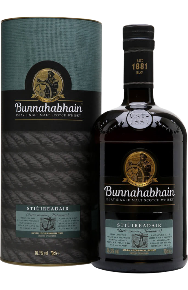 Bunnahabhain Stiuireadair + GB 46.3% 70cl | Buy Whisky Malta 
