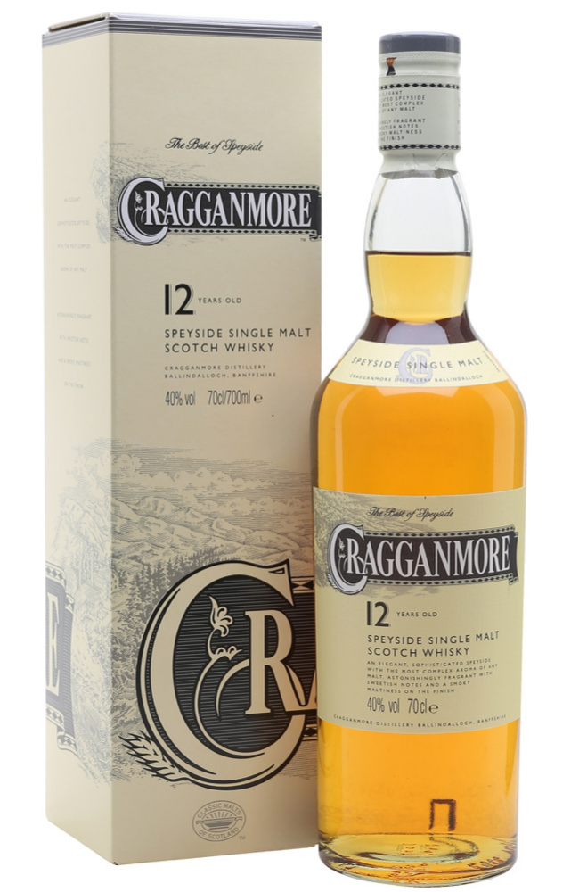 Cragganmore 12 Year Old 70cl, 40% | Buy Whisky Malta 