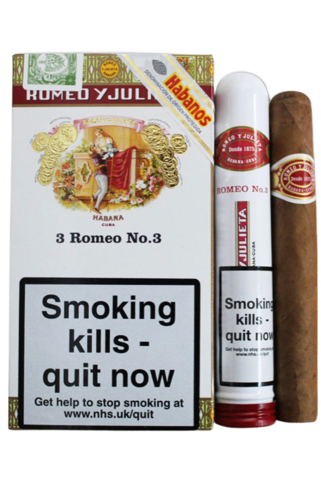 Romeo Y Julieta No3 pack of 3 Cigar