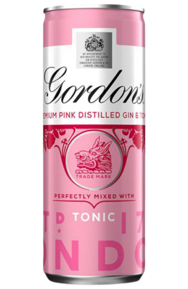 Gordon's Premium Pink & Tonic | Buy Spirits Malta 