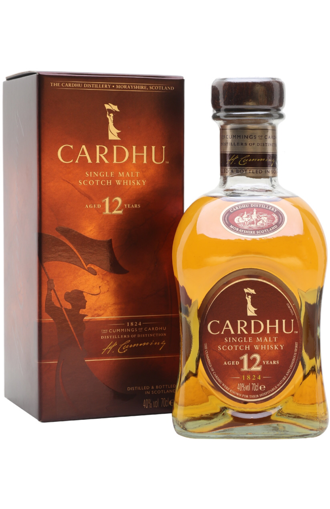 Cardhu 12 Year Old 70cl 40% | Buy Whisky Malta