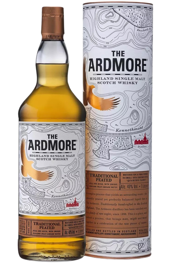 Ardmore Traditional Peated + GB 40%  1Ltr