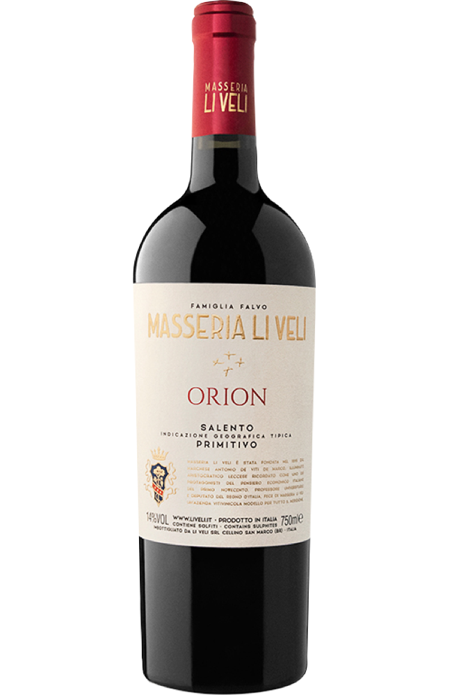 Masseria Li Veli Orion - Salento IGT 75cl. Buy Wines Malta