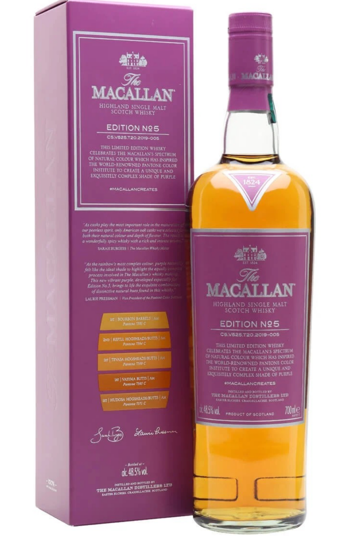 Macallan Edition No. 5 48.4% 70cl – Spades Wine & Spirits | 4000+