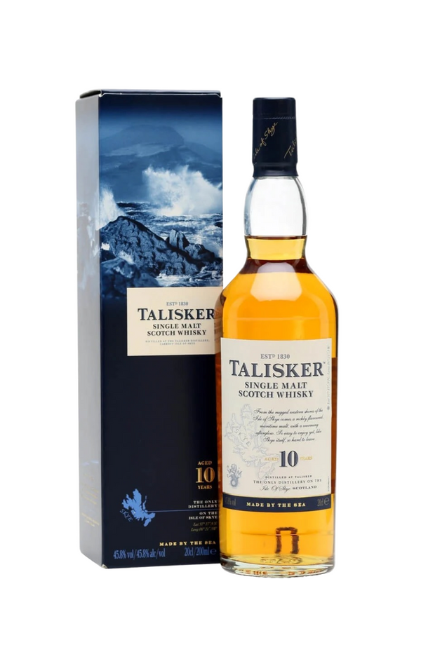 'Quater Bottle' - Talisker 10 Years + GB 45,8% 20cl