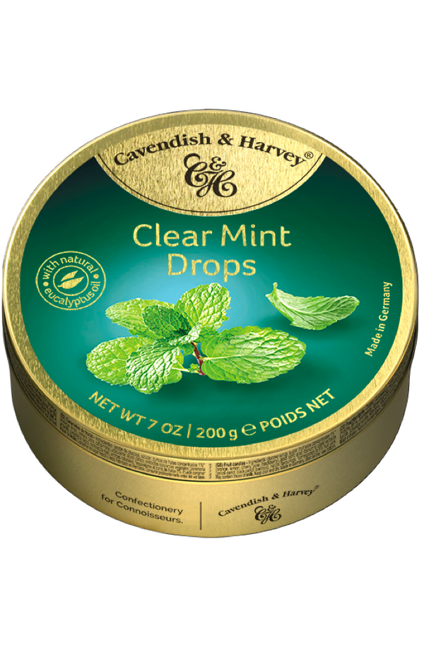 C&H Clear Mint Drops 200G