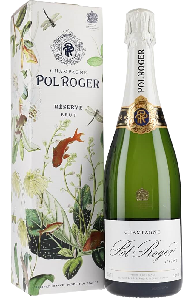 Pol Roger - Champagne Reserve Brut 12.5% 75cl + GB