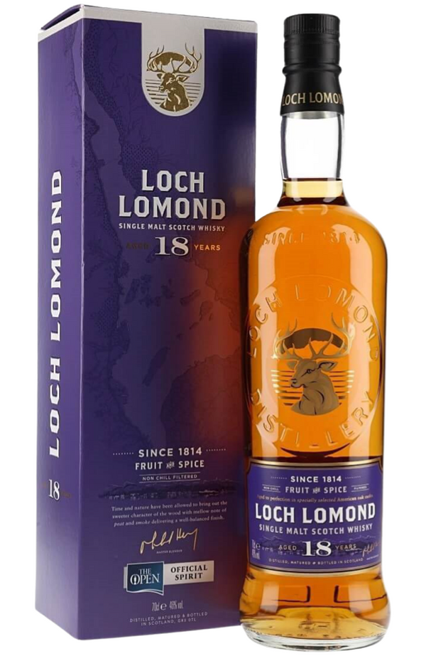 Loch Lomond 18 Year Old (70cl, 46%) | Buy Whisky Malta 