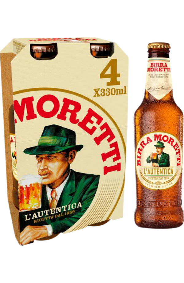 Moretti Birra 330cl x 4 pack