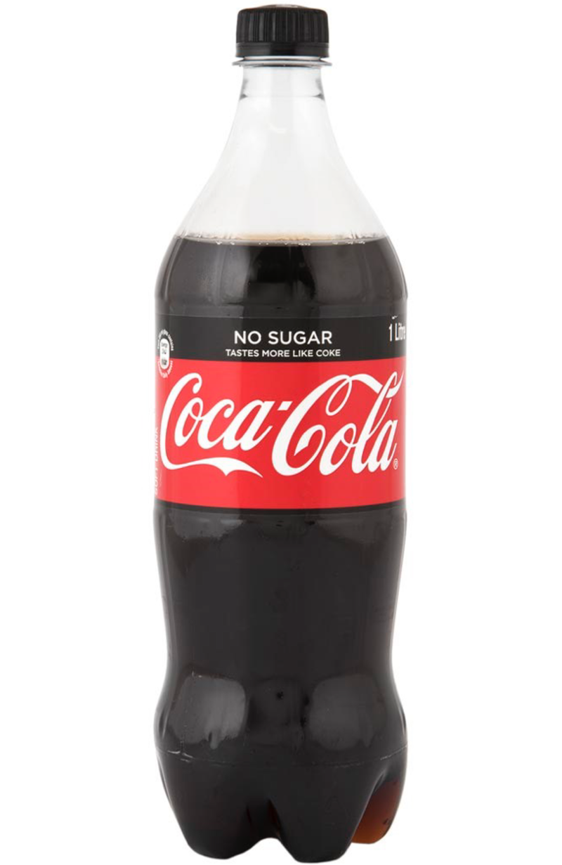 Coca Cola Zero PET 1LTR x 1 bottle