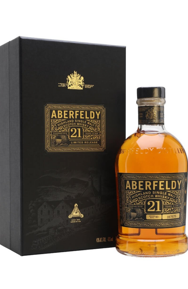 Aberfeldy 21 Years + GB 40% 70cl | Buy Whisky Malta 