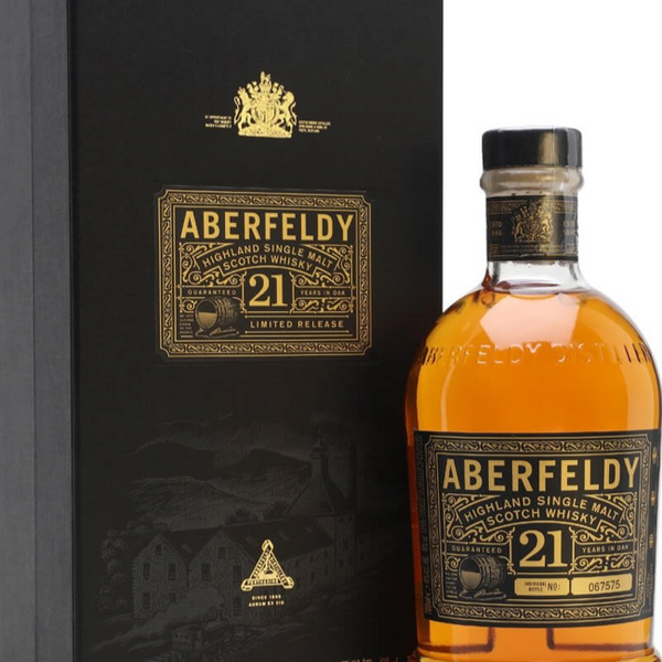 Aberfeldy 21 Years + GB 40% 70cl – Spades Wine & Spirits | 4000+