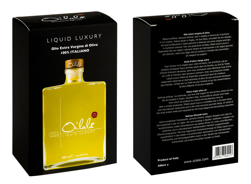 Oilala - Liquid Luxury Extra Virgin Olive Oil – Monovariety Coratina 500ml